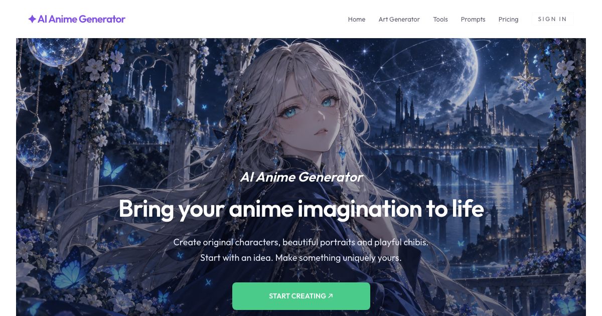 AI Anime Generator screenshot