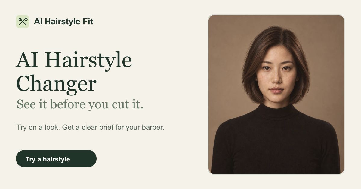 AI Hairstyle Fit screenshot