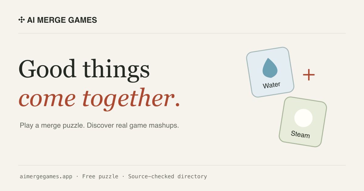 AI Merge Games screenshot