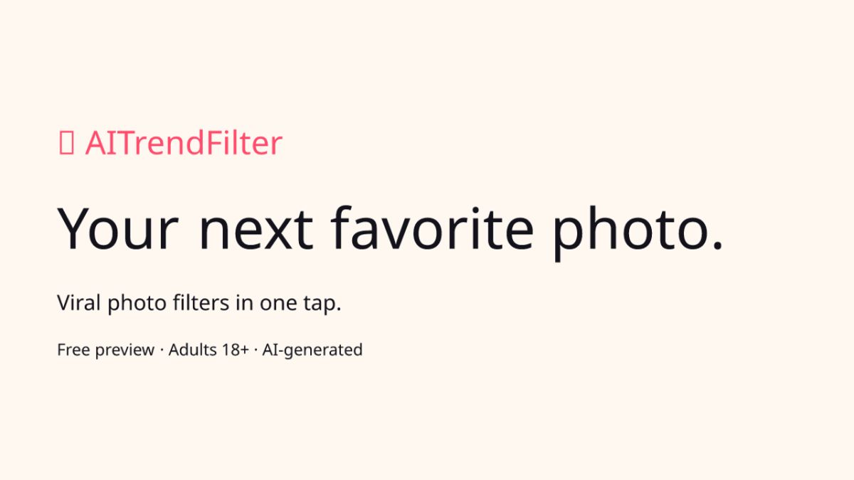 AI Trend Filter screenshot