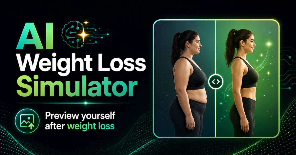 AI Weight Loss Simulator screenshot