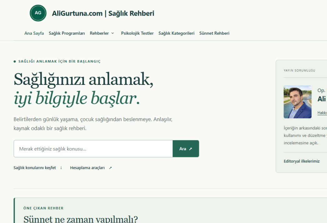 AliGurtuna.com screenshot