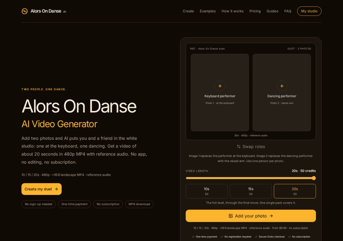 Alors On Danse AI screenshot