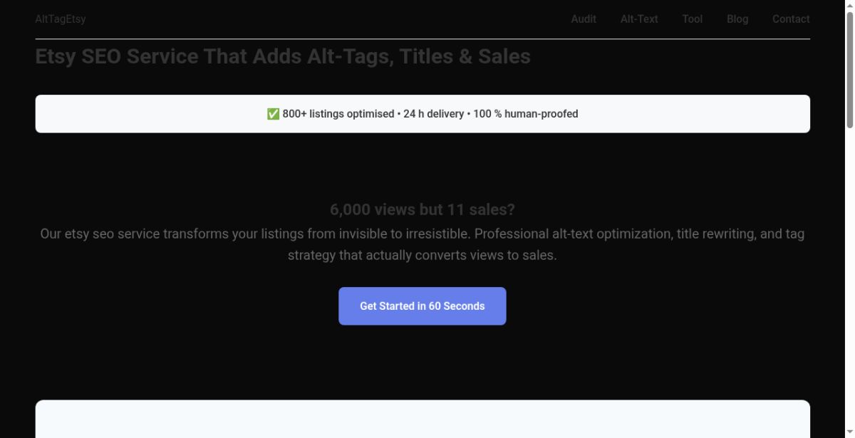 AltTagEtsy website screenshot