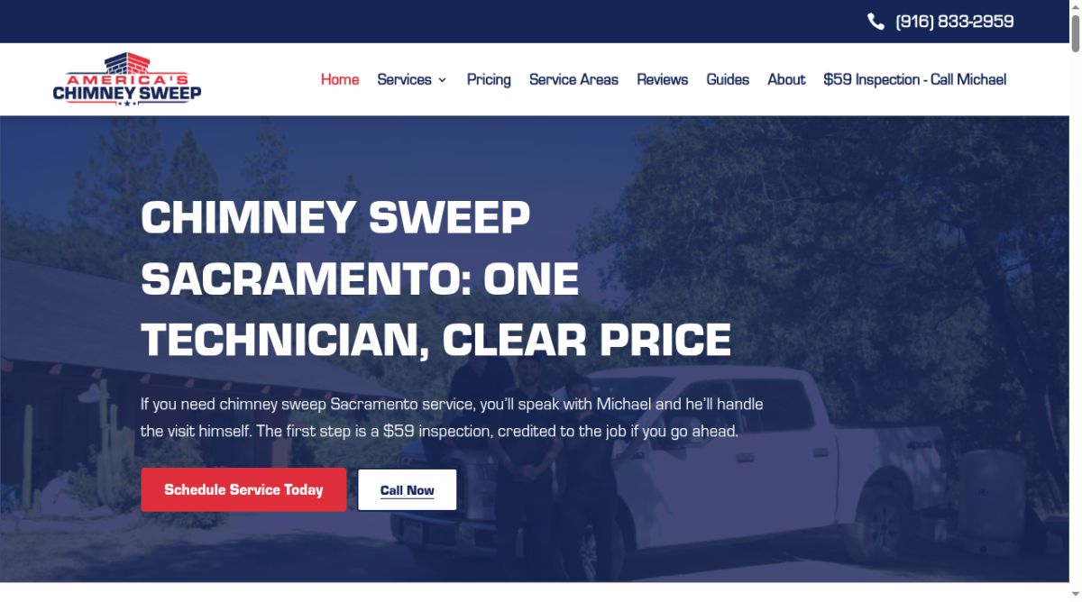 Americas Chimney Sweep screenshot