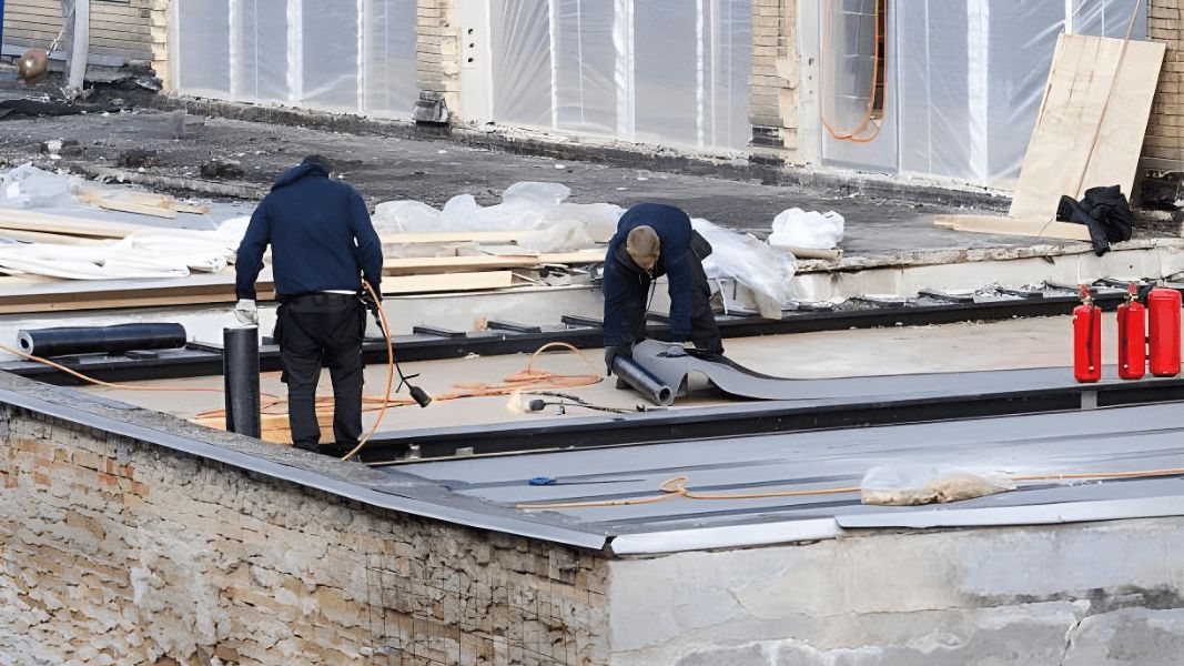 Arlington Roofing website screenshot