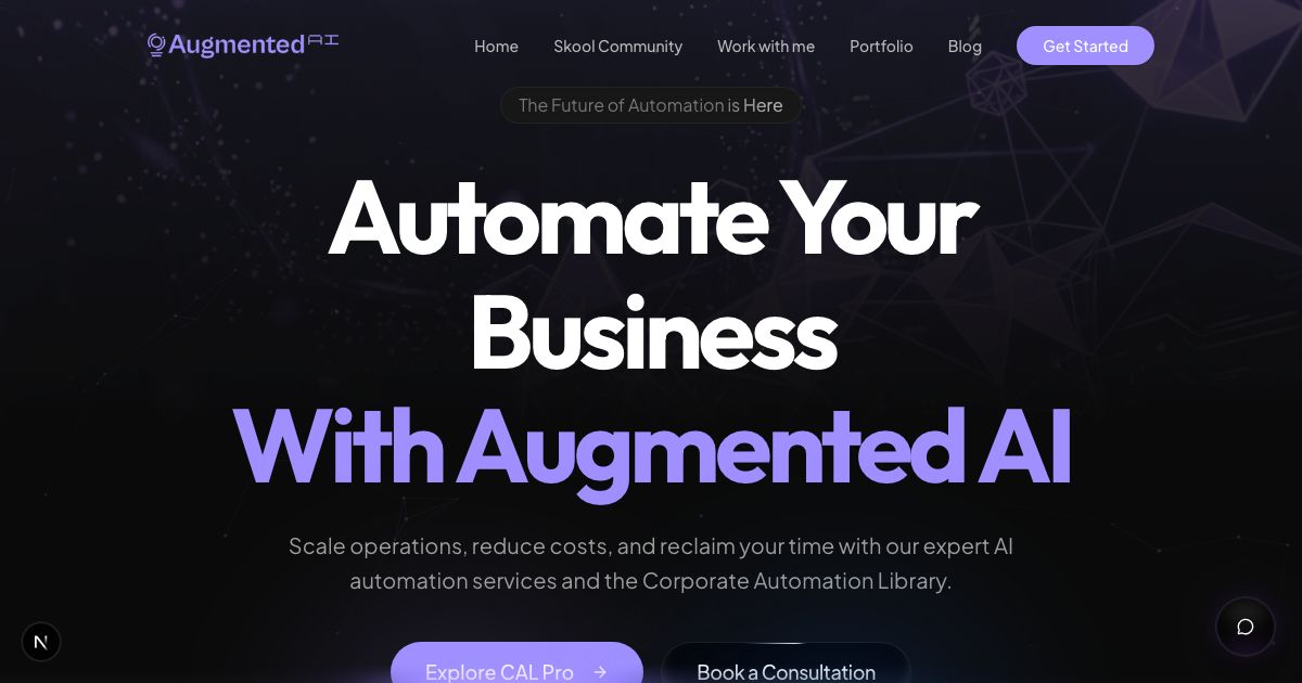 Augmented AI screenshot