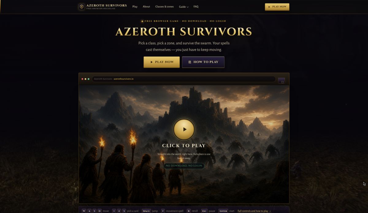 Azeroth Survivors screenshot