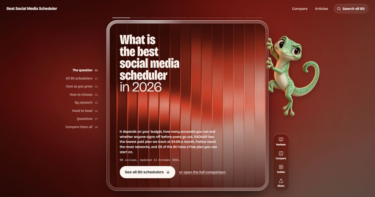 Best Social Media Scheduler screenshot