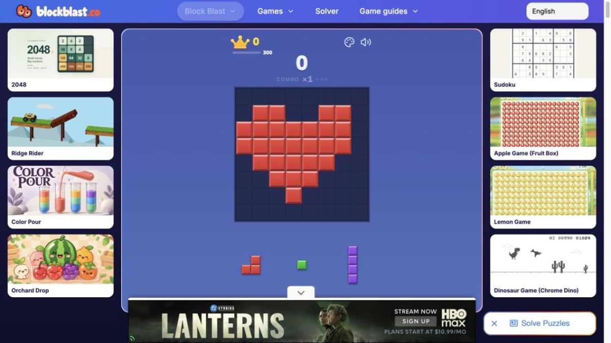 Block Blast Browser Games screenshot
