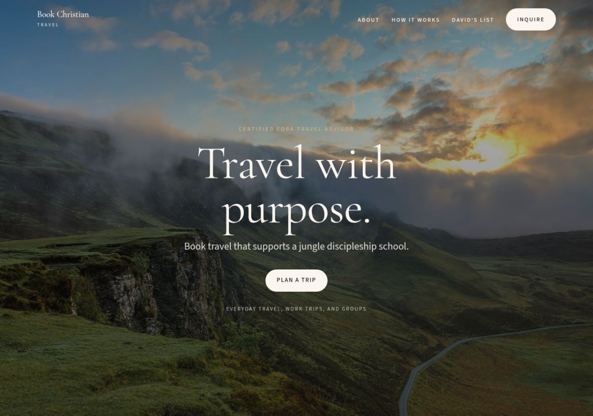 Book Christian Travel screenshot