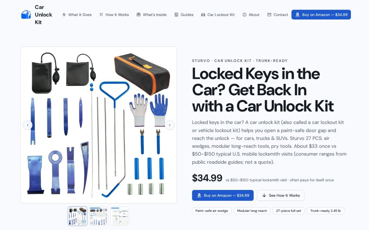 Car Unlock Kit screenshot