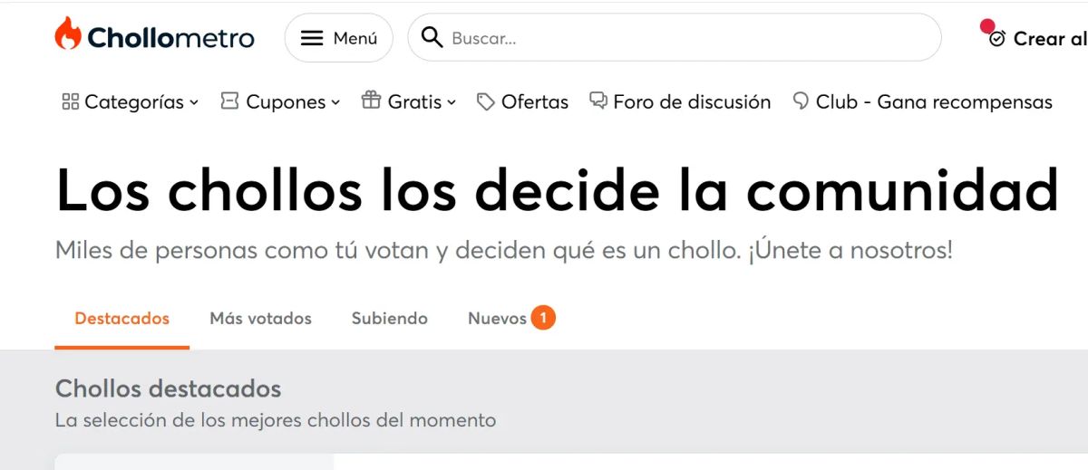 Chollos, ofertas y cupones ⇒ Chollometro.com » Nº1 en España screenshot