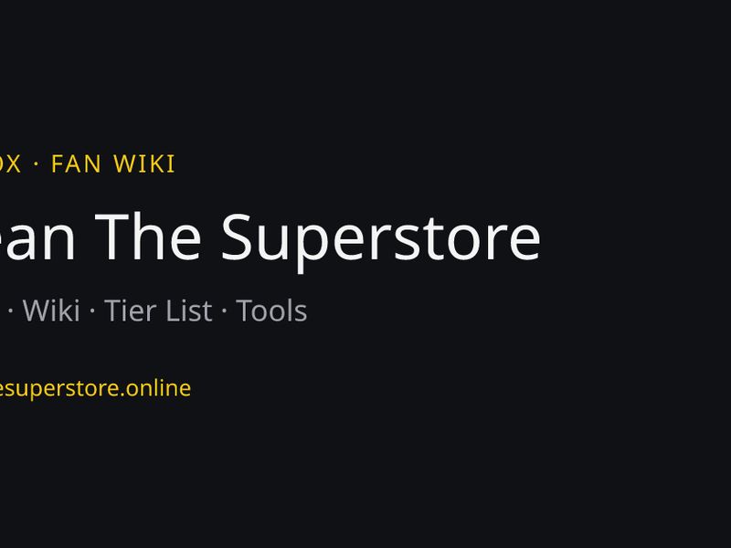 Clean The Superstore Wiki website screenshot
