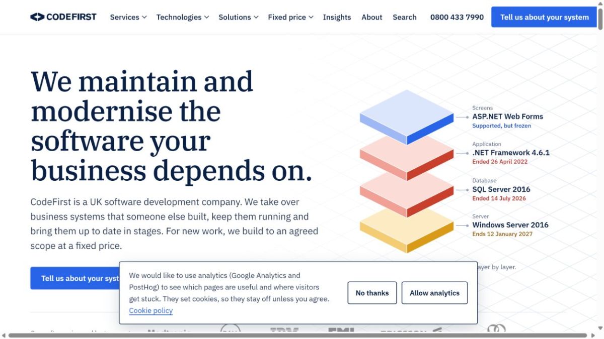 CodeFirst screenshot