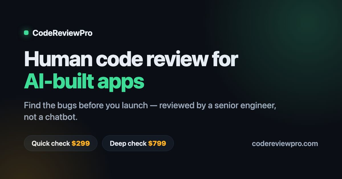 CodeReviewPro screenshot