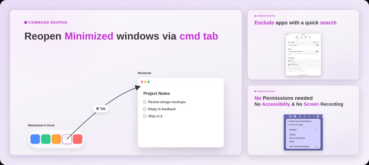 Command Reopen screenshot