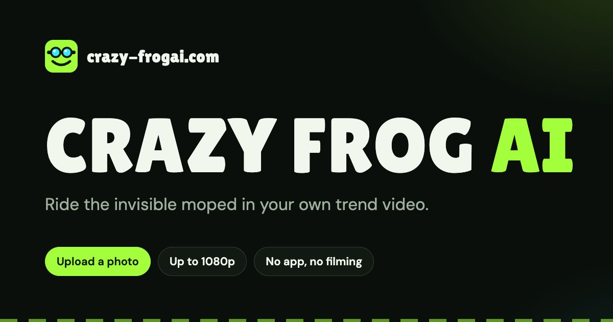 Crazy Frog AI screenshot