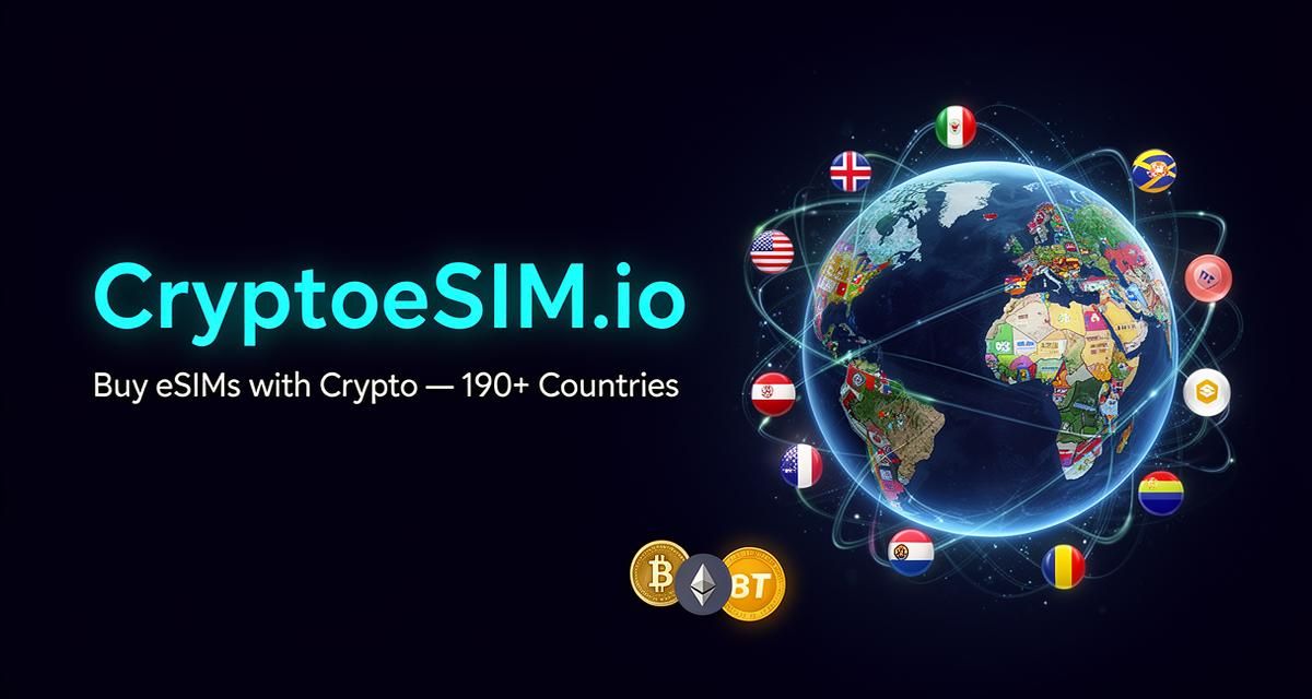 CryptoeSIM screenshot