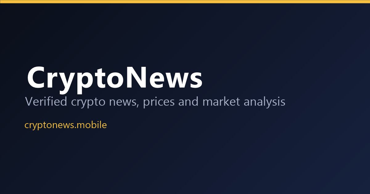 CryptoNews website screenshot