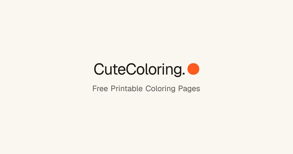 Cute Coloring Pages website screenshot