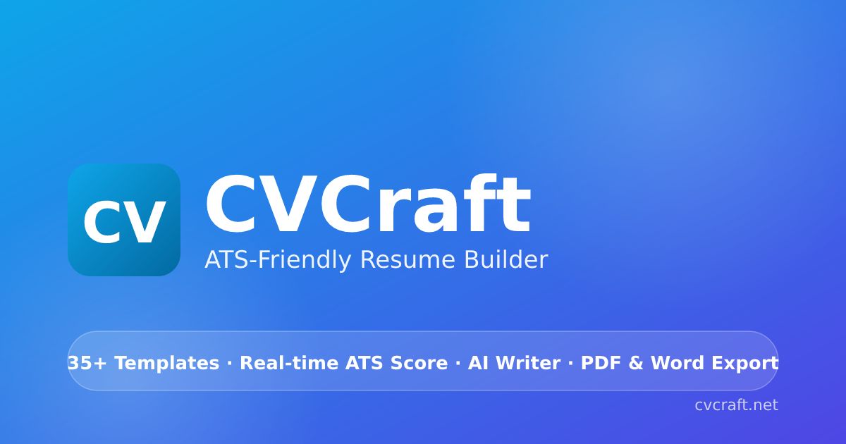CVCraft website screenshot