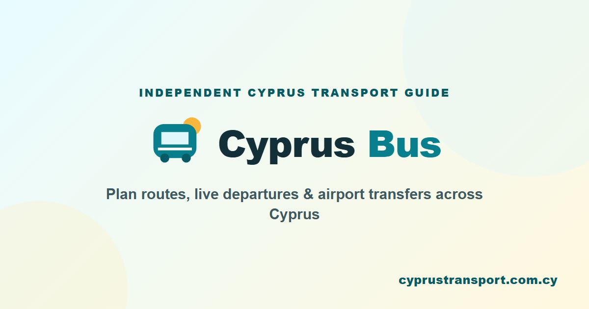 Cyprus Bus Routes, Live Times & Airport Transport Guide screenshot