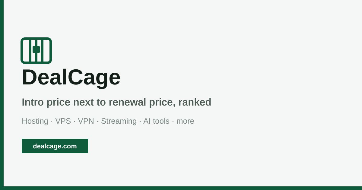 DealCage screenshot