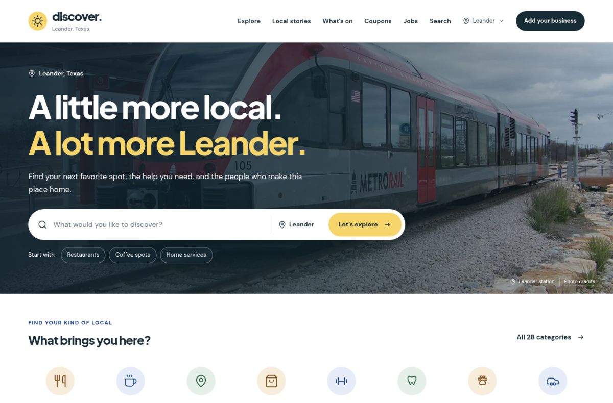 Discover Leander screenshot
