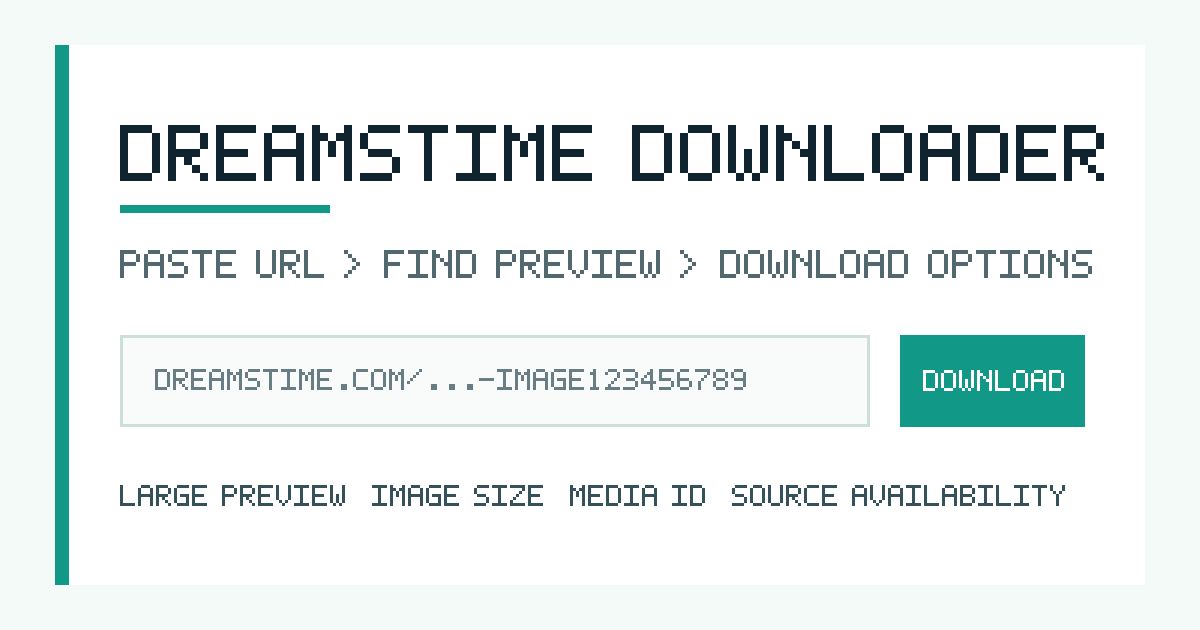 Dreamstime Downloader website screenshot