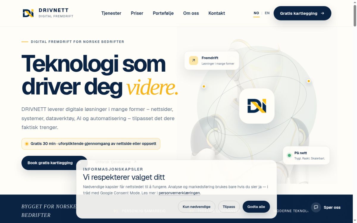 DRIVNETT screenshot