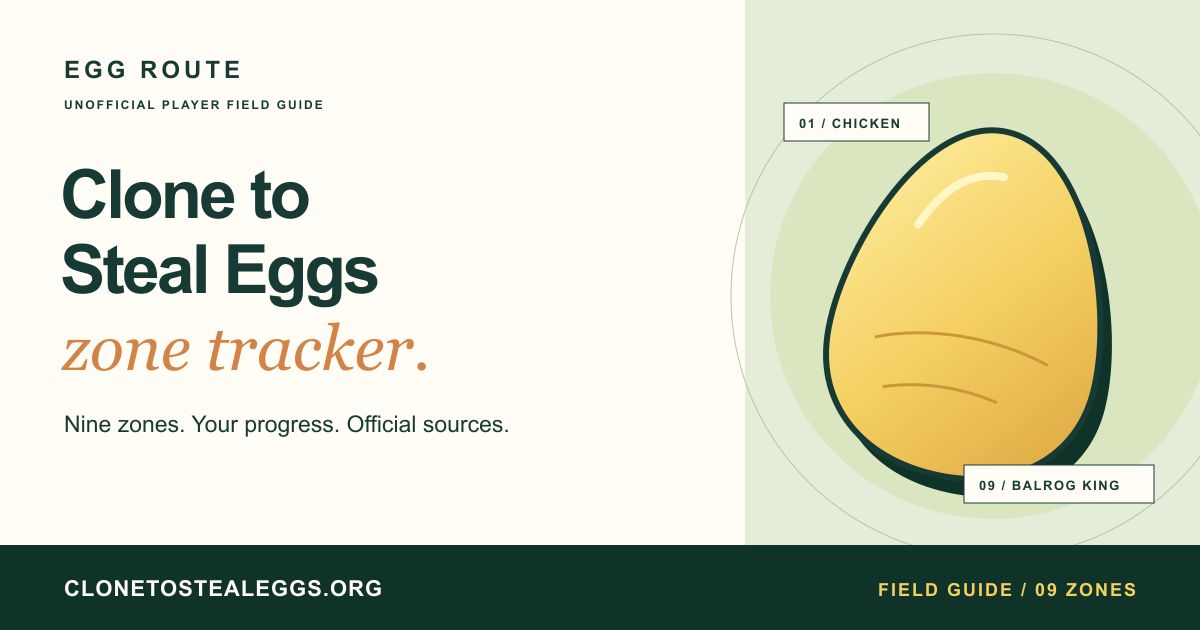 Egg Route – Clone to Steal Eggs Guides screenshot