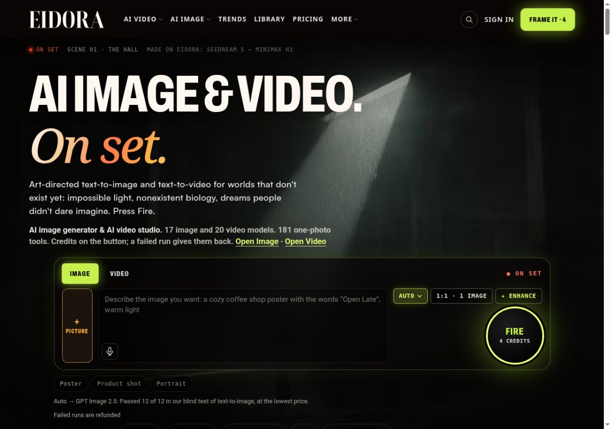 Eidora screenshot
