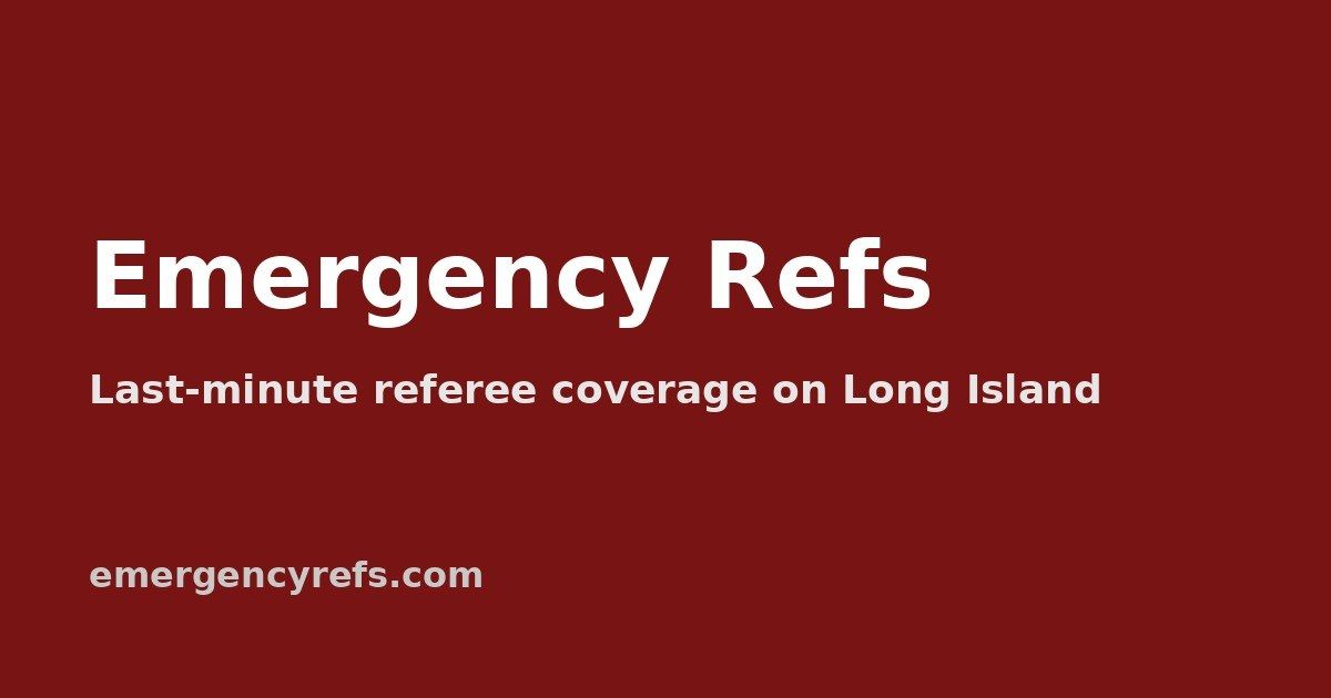 Emergency Refs screenshot
