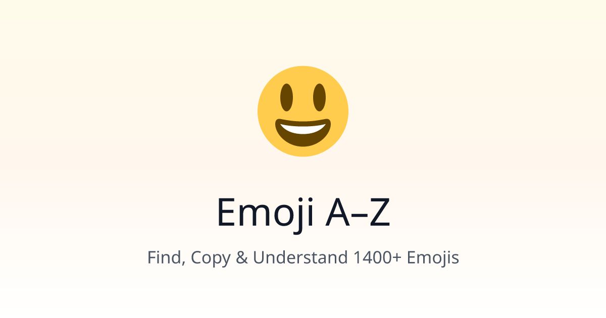 Emoji Start With a Letter screenshot
