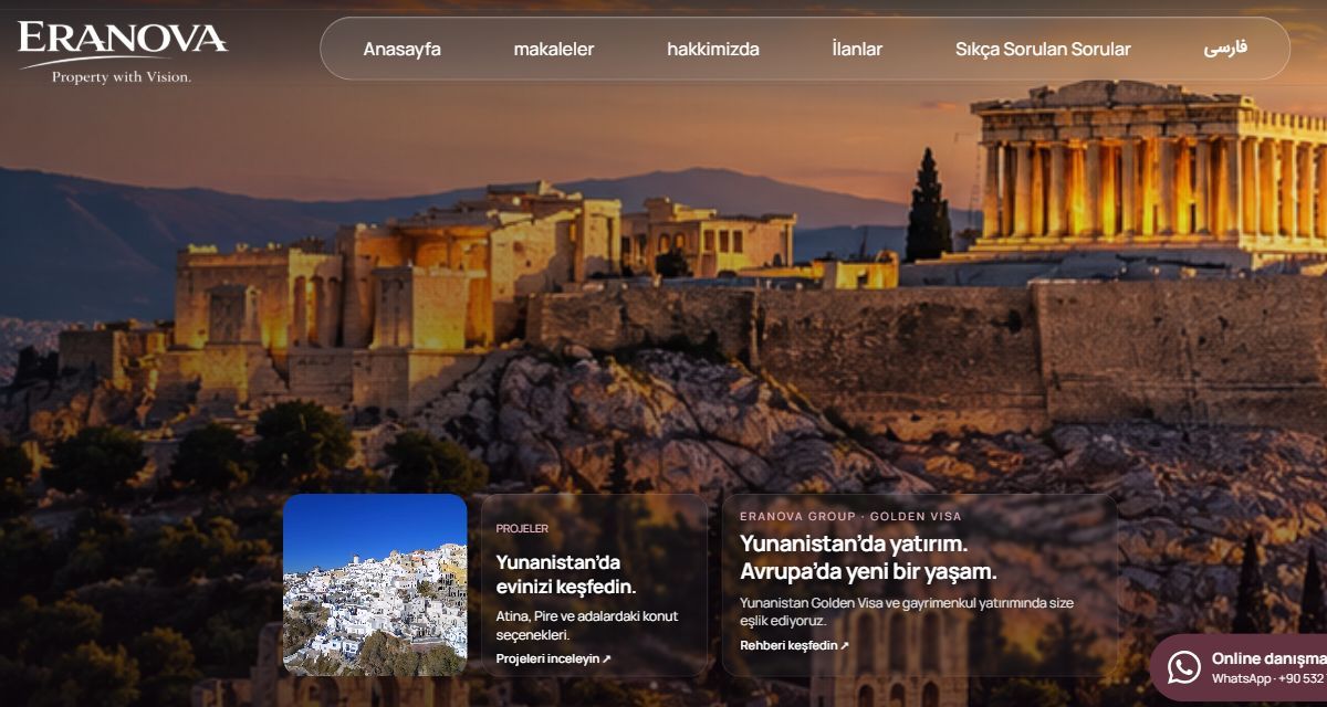ERANOVA Group website screenshot