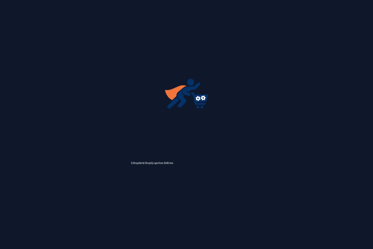 EShopSet website screenshot