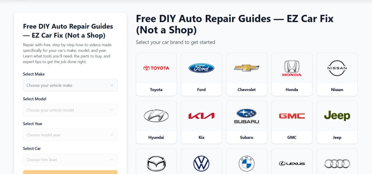 EZ Car Fix screenshot