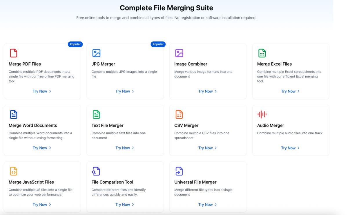 FileMerges screenshot