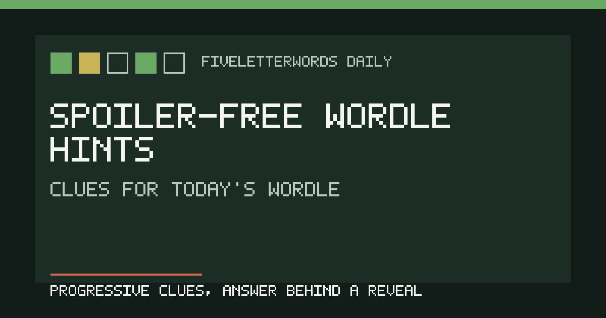 FiveLetterWords screenshot