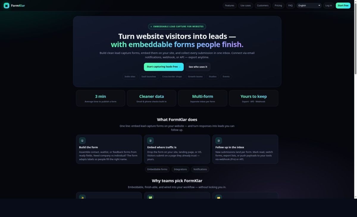 FormKlar screenshot