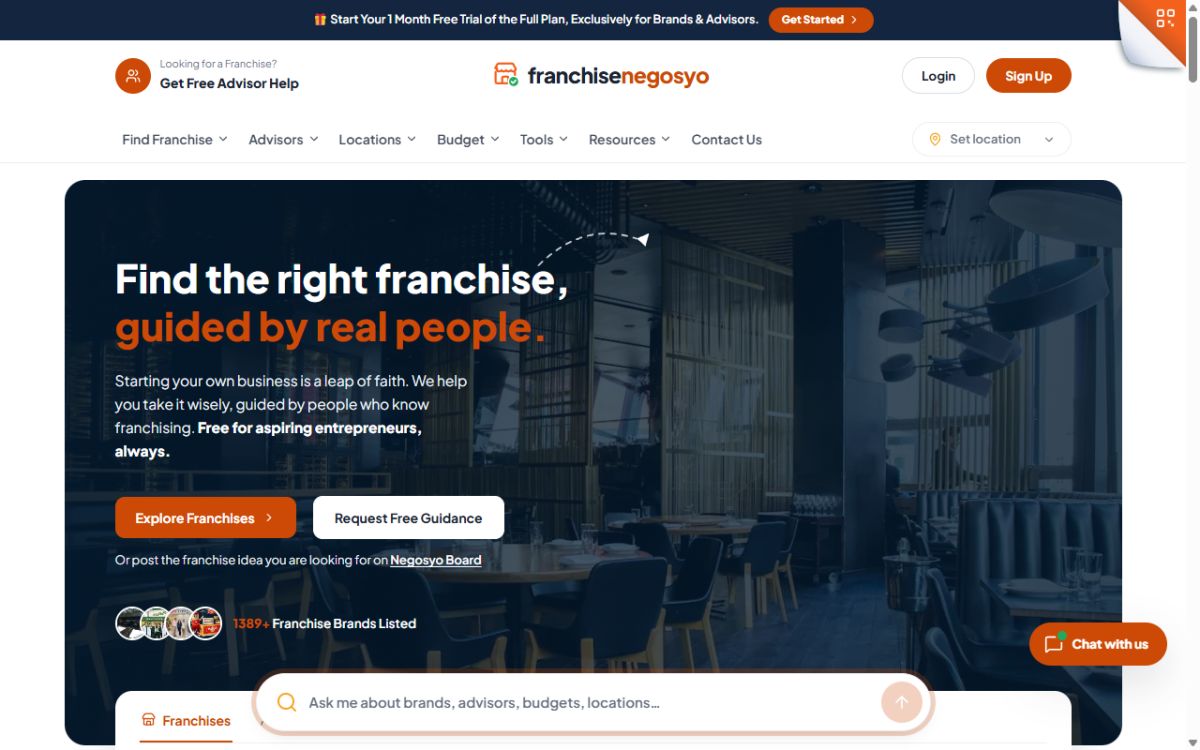FranchiseNegosyo screenshot