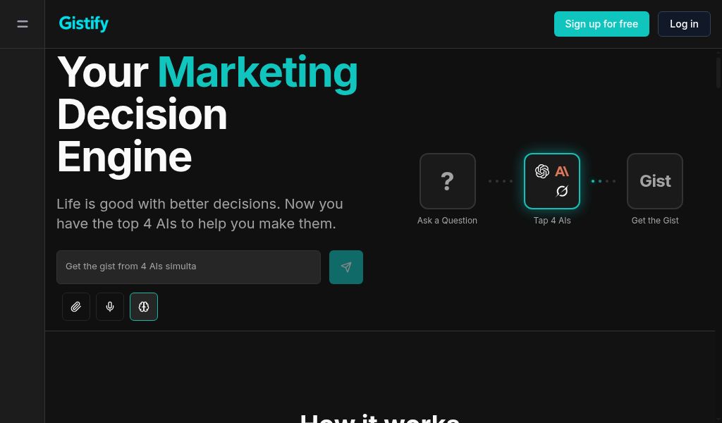 Gistify screenshot