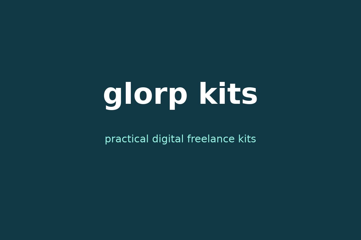 glorp kits screenshot