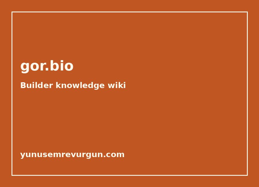 gor.bio website screenshot
