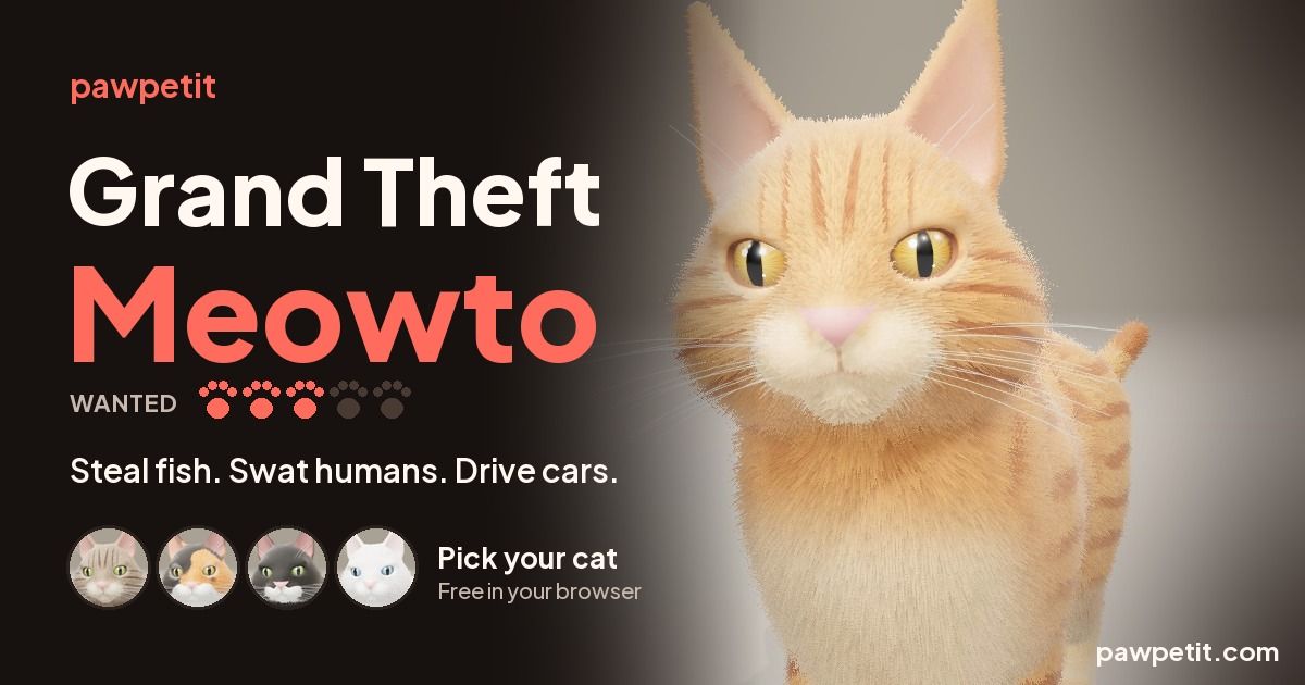 Grand Theft Meowto screenshot