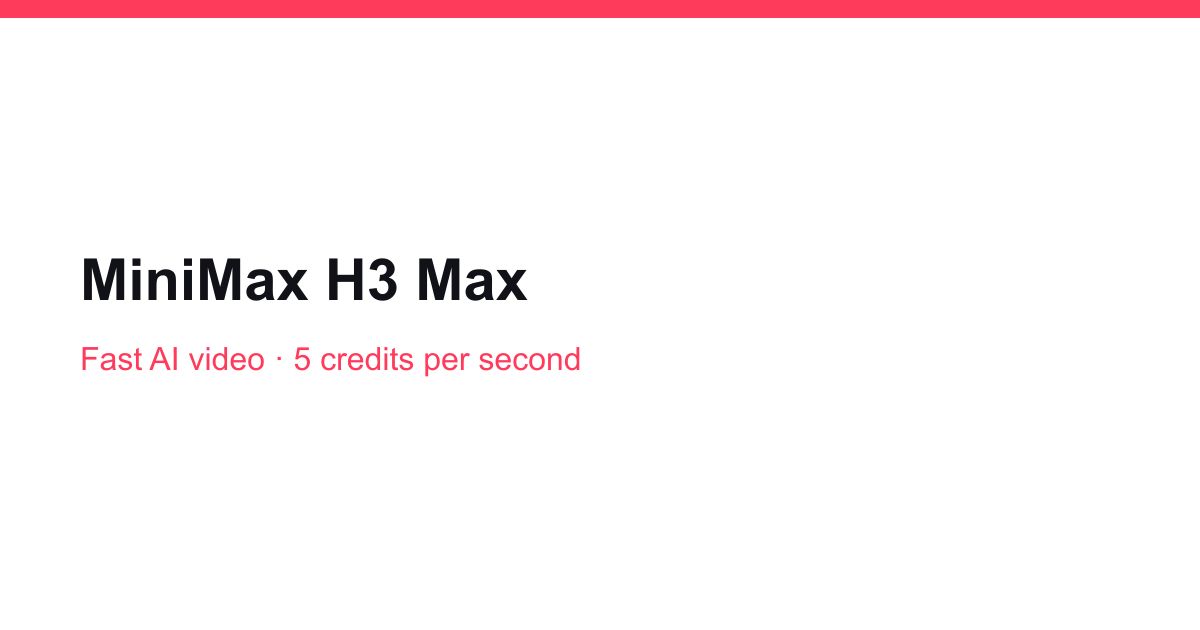 H3 Max Studio website screenshot