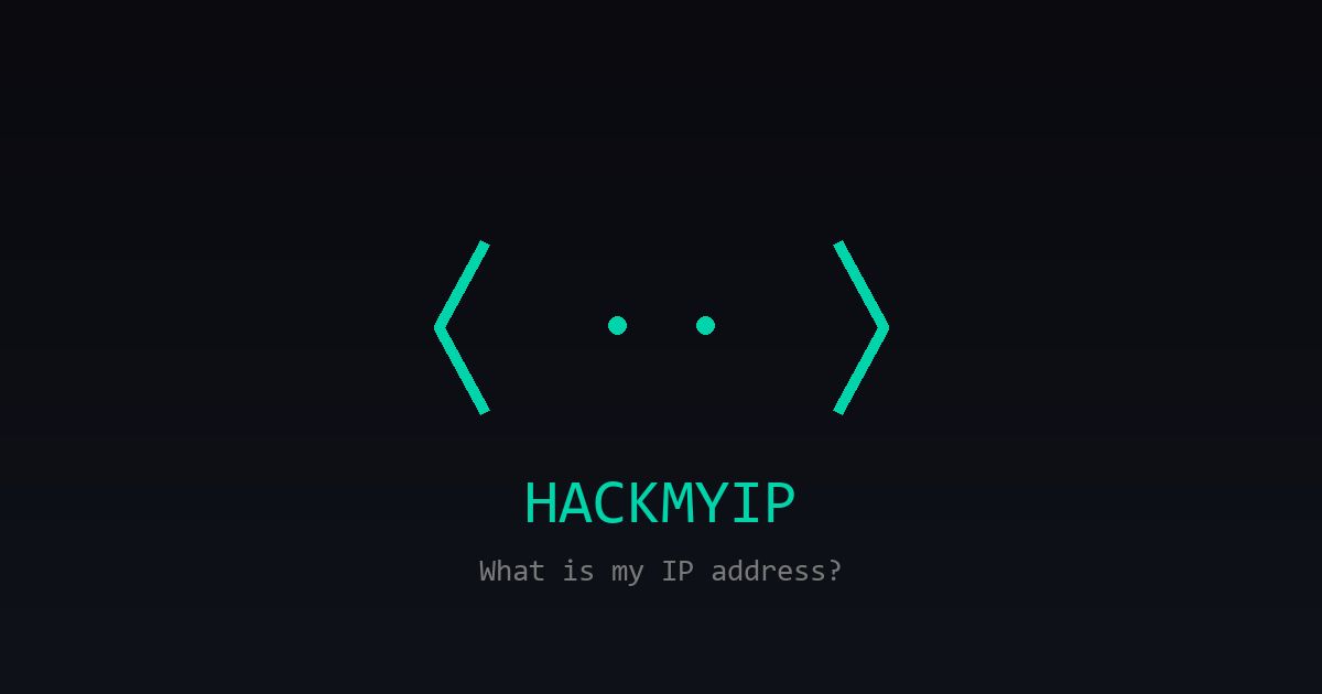 HackMyIP screenshot