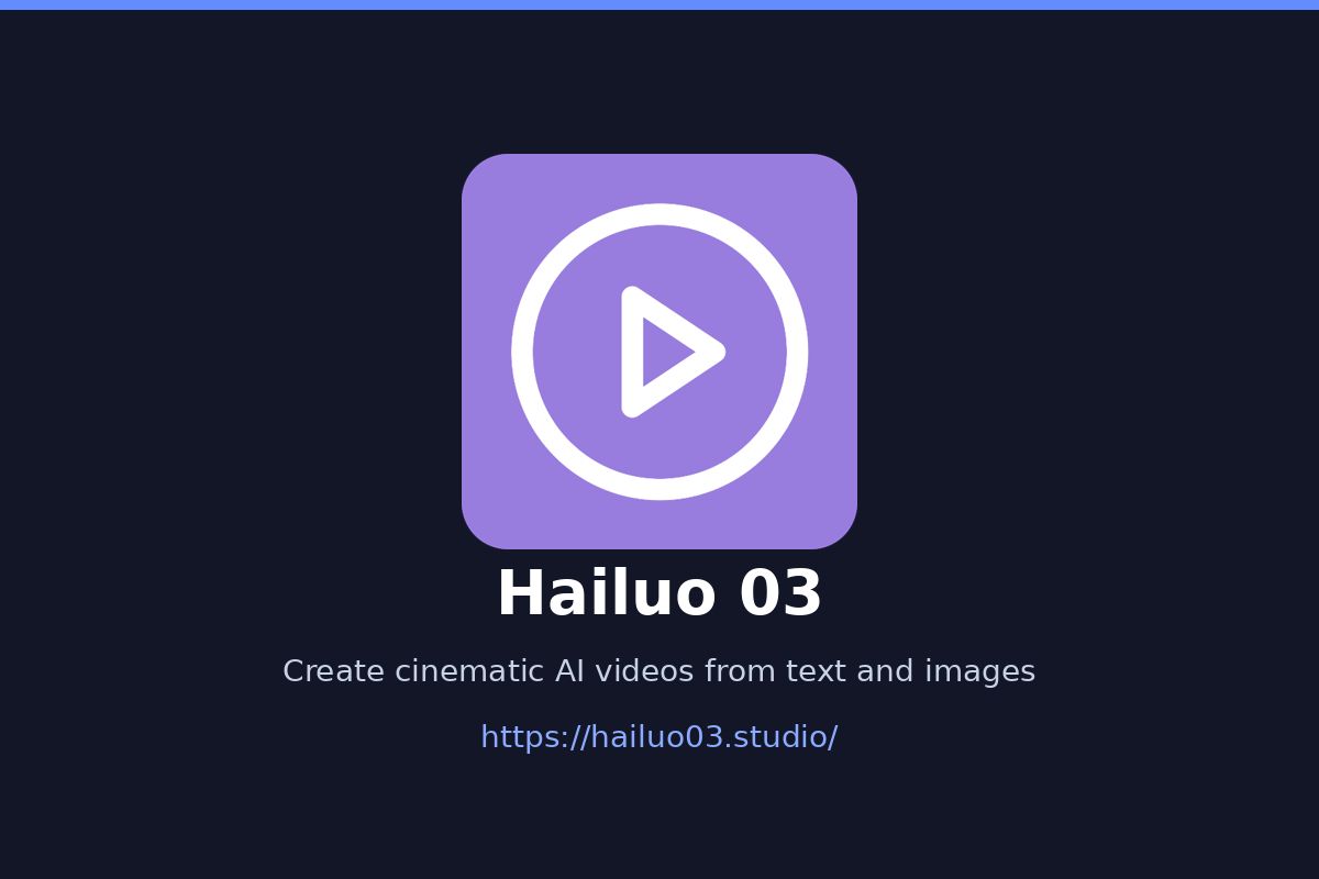 Hailuo 03 screenshot