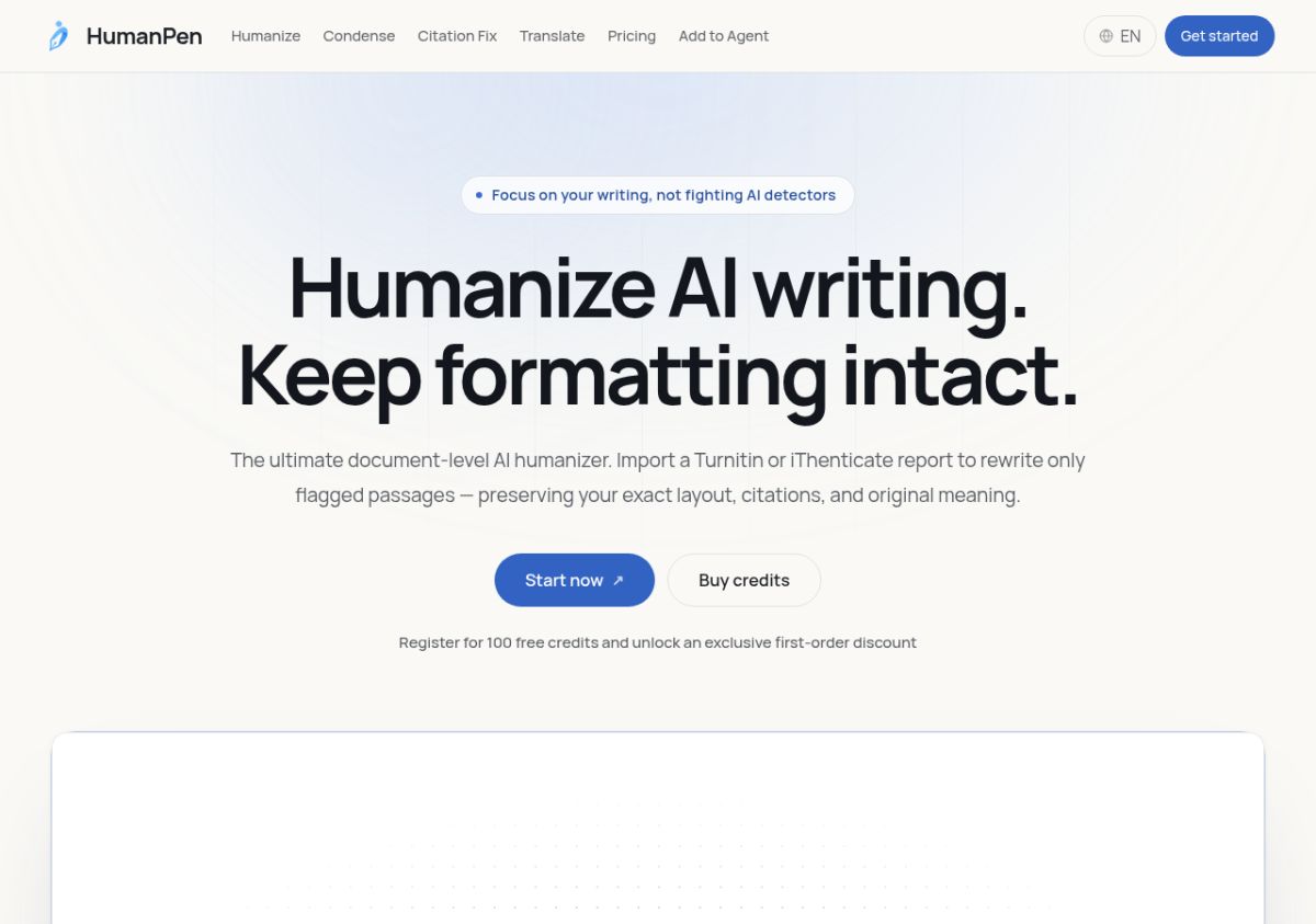HumanPen screenshot